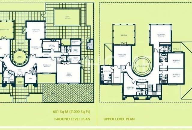 View Palm Jumeirah Signature Villa Floor Plan Pictures