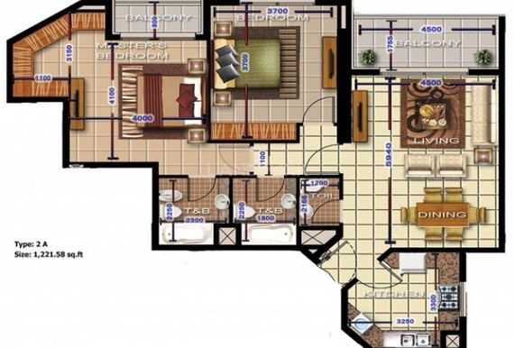 2 bedroom Apartment...